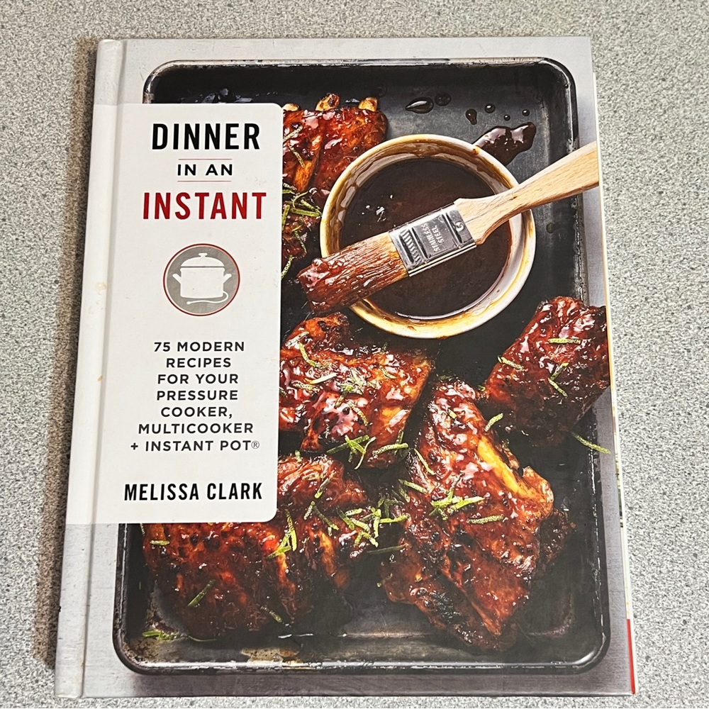 Dinner in an Instant Recipe Cookbook Instant Pot Melissa Clark